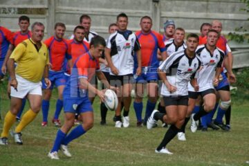 Gabriel Conache (cu balonul în mână) a fost omul meciului