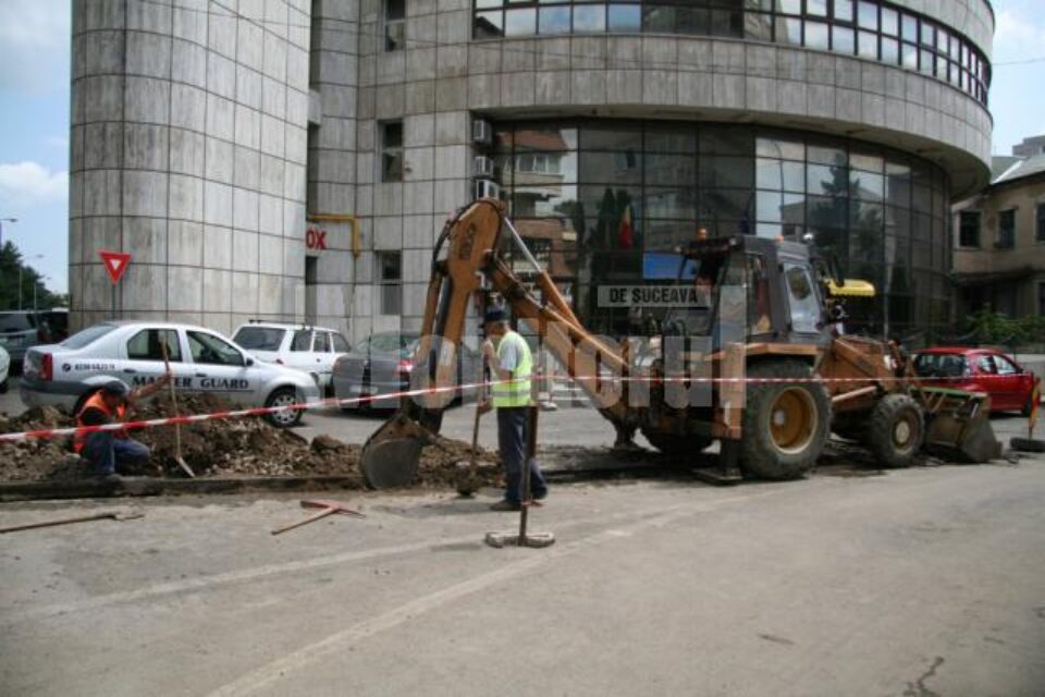 Lucrări de reabilitare a rețelelor de utilități