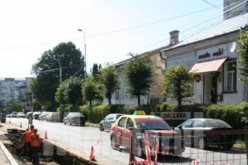 Strada Mihai Viteazu va fi străbătută de un șanț imens