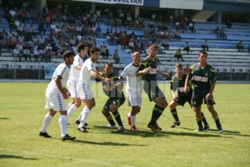 Fotbal Club Cetatea: Primul meci pe Areni, prima înfrângere