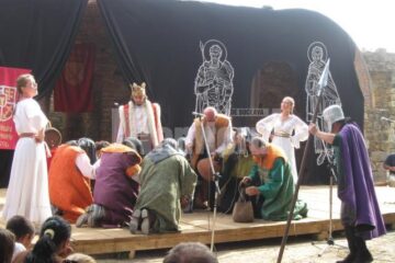 Scenetă despre ospățul lui Alexandru Lăpușneanu