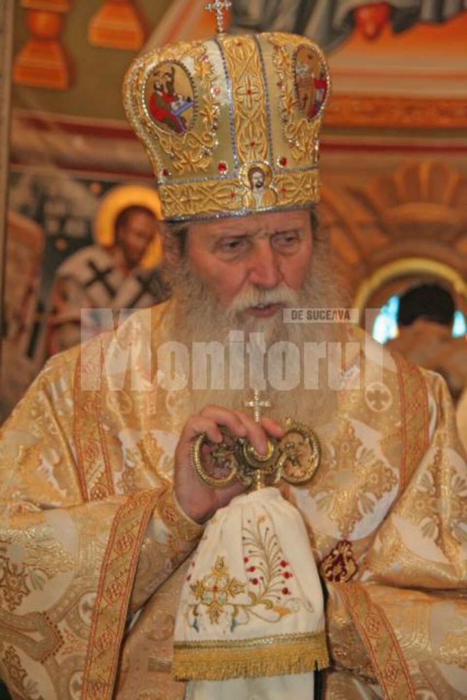 Explic foto ÎPS Pimen, Arhiepiscopul Sucevei și Rădăuților