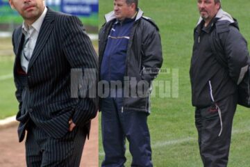 Ciprian Anton (stânga) este în război deschis cu Radu Cașuba și Victor Gălușcă