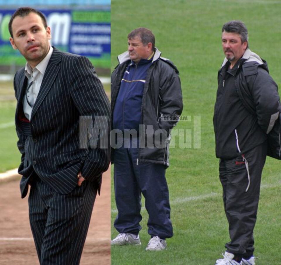 Ciprian Anton (stânga) este în război deschis cu Radu Cașuba și Victor Gălușcă