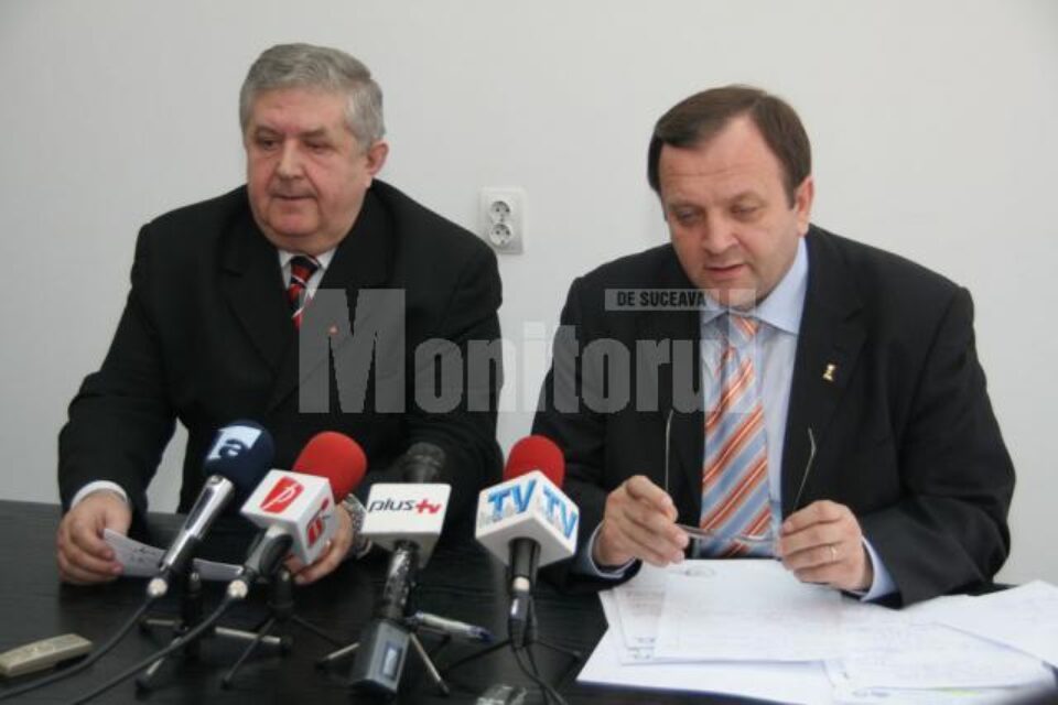 Între aliați: Mîrza îl critică pe Flutur că vinde din patrimoniul CJ pe vreme de criză