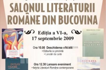 Ediția a VI-a: Salonul Literaturii Române din Bucovina