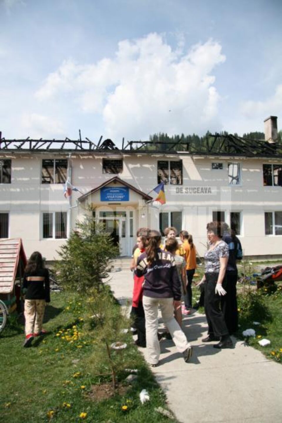 După incendiu: Copiii instituționalizați au revenit la Centrul „Visătorii” Fundu Moldovei