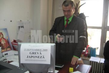 O treime dintre angajații DGFP sunt astăzi în grevă japoneză