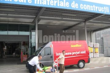 Clienții magazinului de bricolaj Baumax beneficiază începând de astăzi de transport gratuit pentru materialele