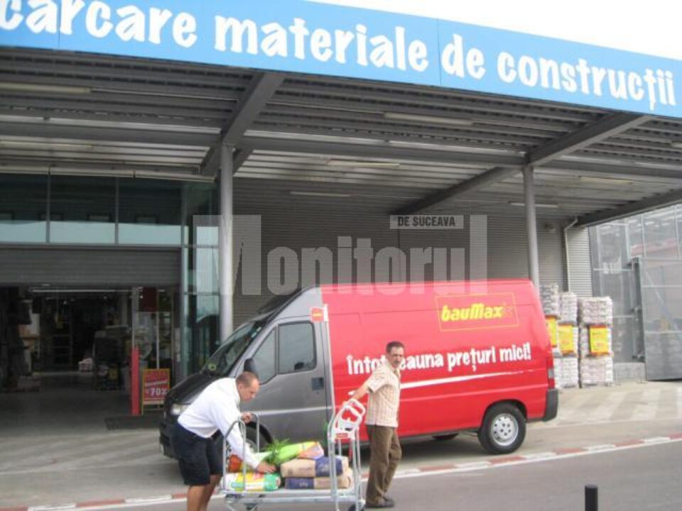 Clienții magazinului de bricolaj Baumax beneficiază începând de astăzi de transport gratuit pentru materialele Clienții magazinului de bricolaj Baumax beneficiază începând de astăzi de transport gratuit pentru materialele
