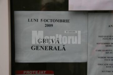 Grevă generală în toate școlile și grădinițele din județul Suceava