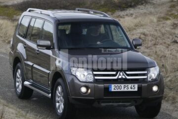Mitsubishi Pajero Facelift