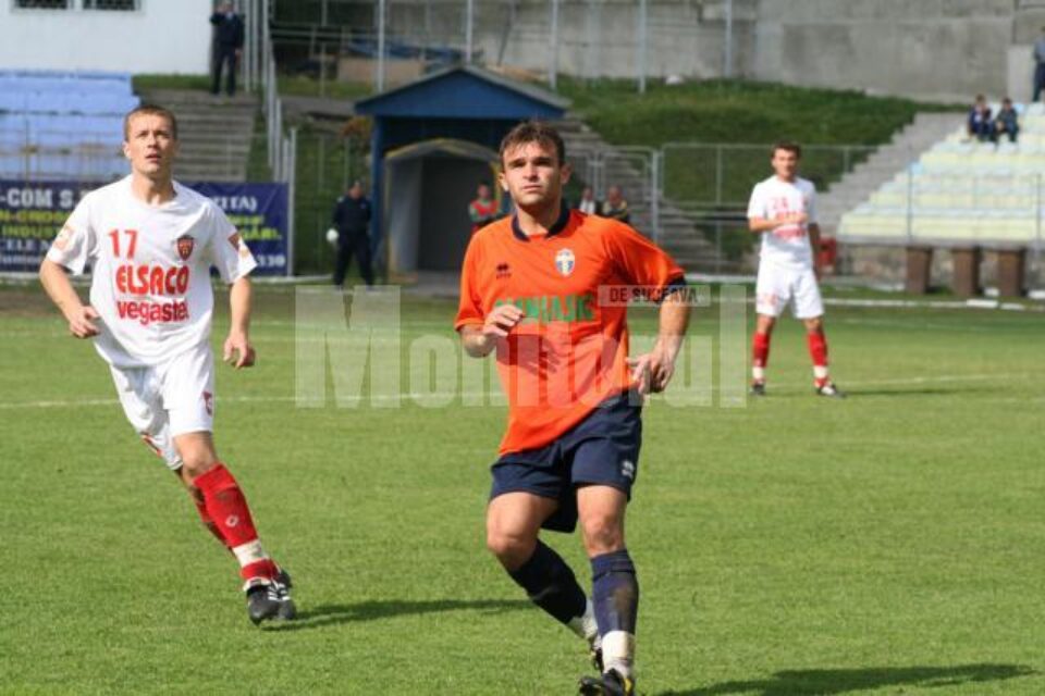 Vasile Dicher nu a reușit prea mult pe faza ofensivă Vasile Dicher nu a reușit prea mult pe faza ofensivă