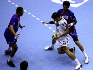 HCM Constanța a învins, joi, la Buzău, campioana Franței, Montpellier. Foto: MEDIAFAX