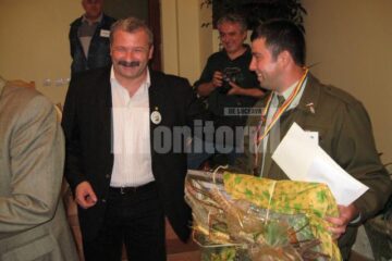 Valerian Solovăstru și Vasile Cârdei, cel mai bun pădurar al României