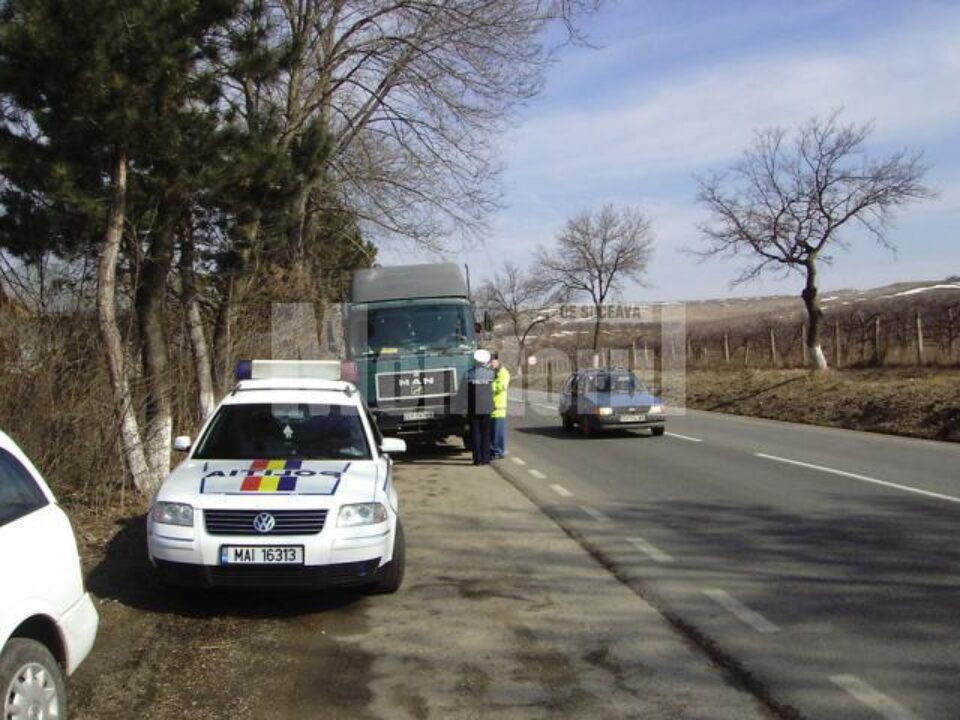 La fiecare sfârșit de săptămână, acțiunile de control în trafic se intensifică