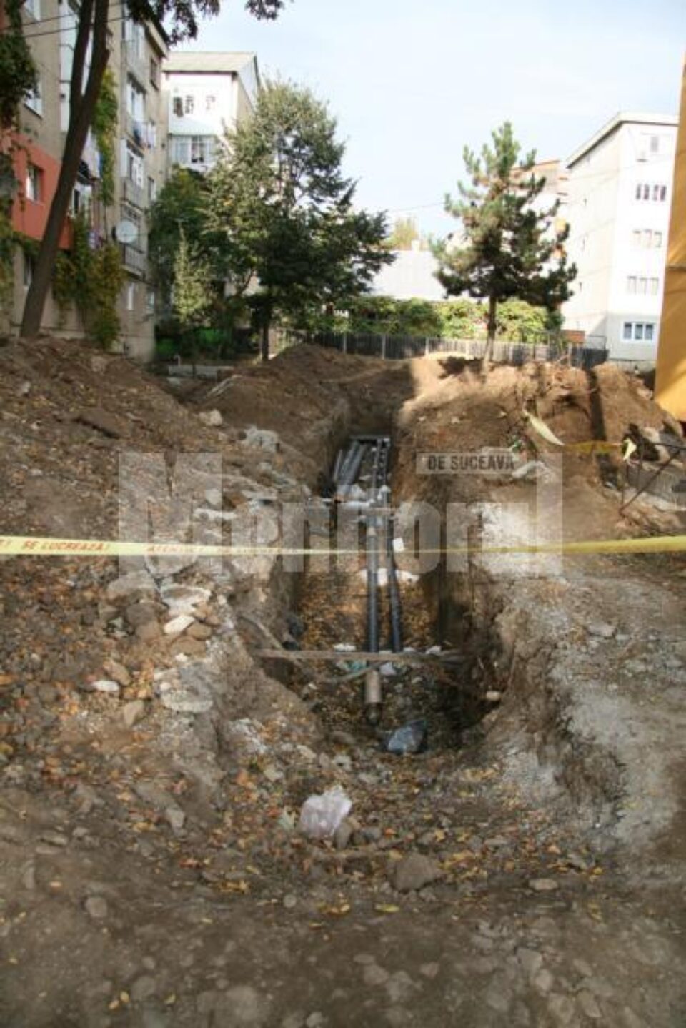 Strada Iacob Zadik, plina de gropi capcana
