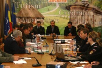 Ședința extraordinară a Comitetului Județean pentru Situații de Urgență