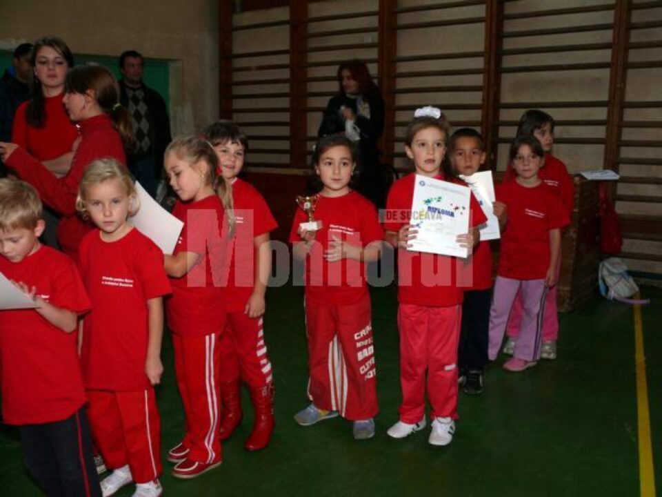 Copiii au onorat cu mare bucurie competiția de la Fălticeni