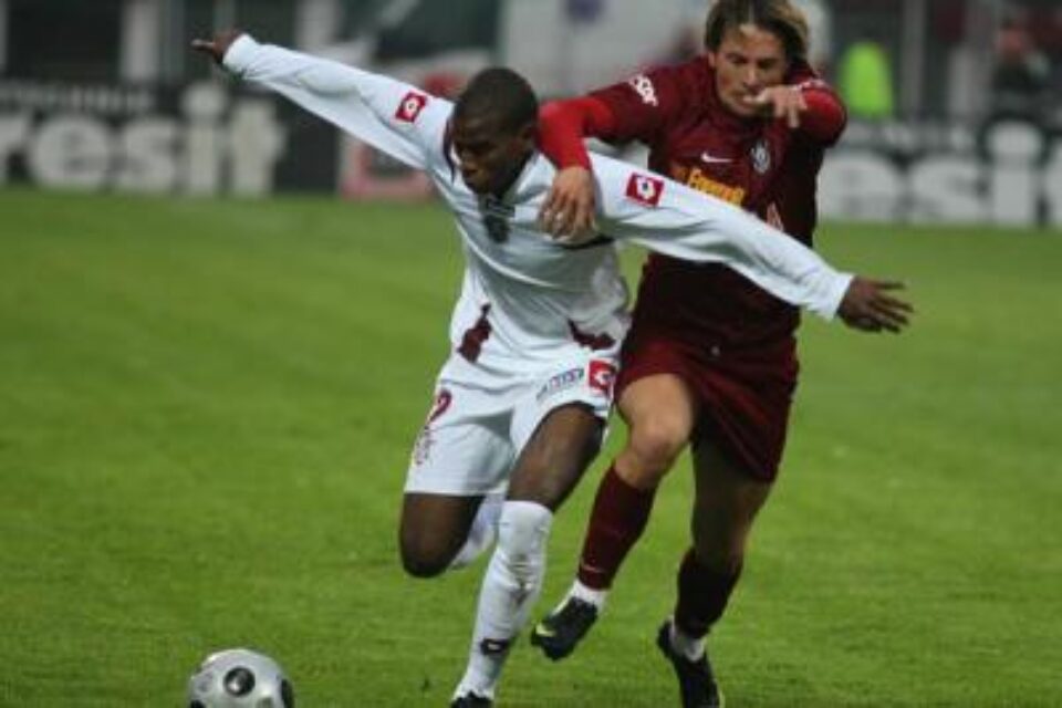 Formația CFR Cluj s-a impus, sâmbătă, în deplasare, cu scorul de 4-1 (2-1), în fața echipei Rapid. Foto: MEDIAFAX
