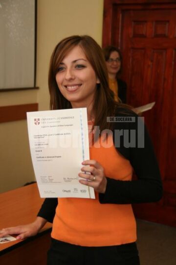Performanță: 85 de elevi suceveni au obținut diplome de limba engleză din partea Universității Cambridge