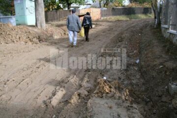 Una din “străzile” din Burdujeni Sat