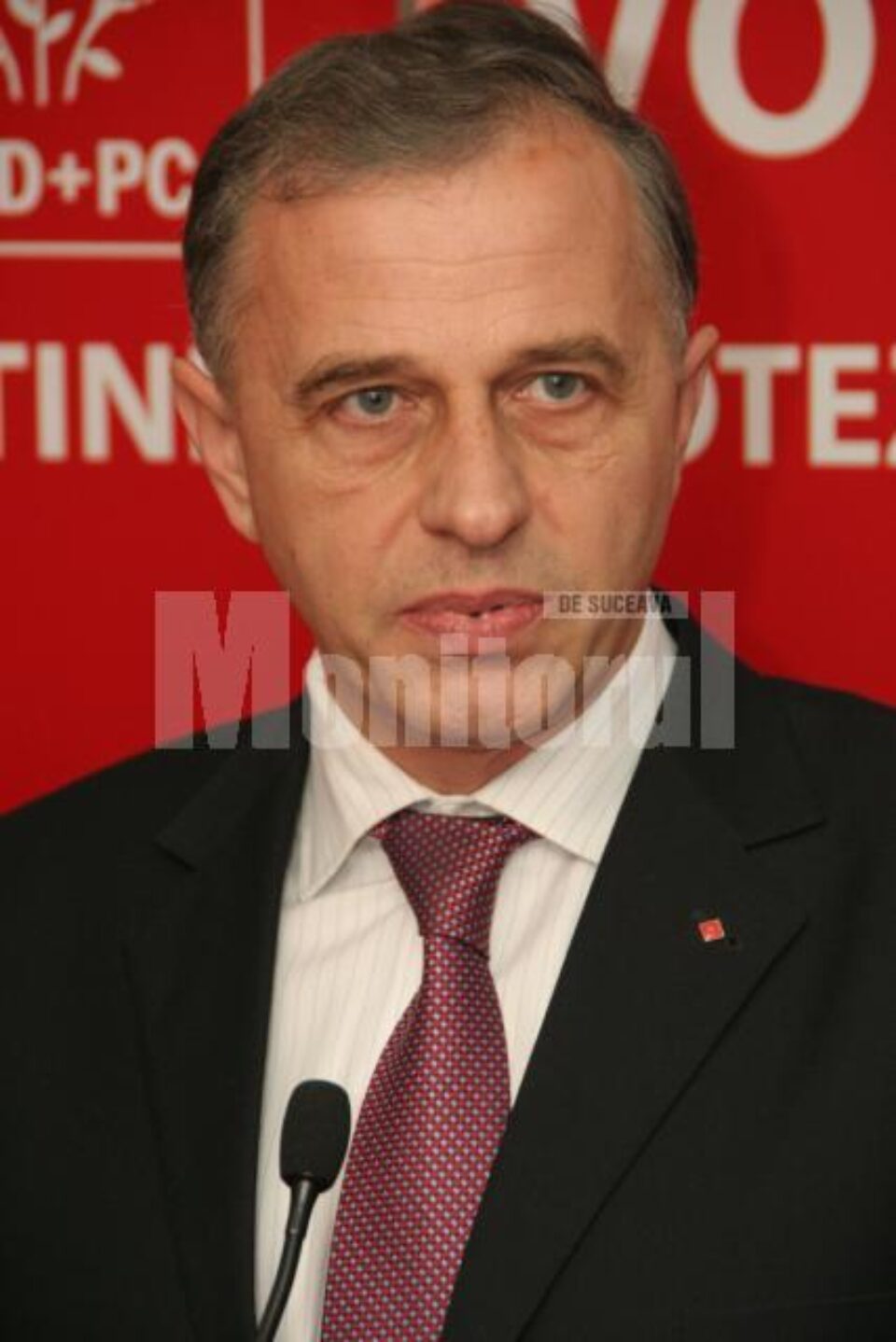 Candidatul PSD la Președinția României, Mircea Geoană, vine astăzi la Suceava pentru un turneu electoral de două zile