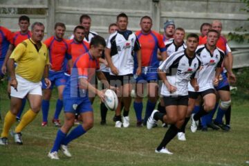 Gabriel Conache (la balon) a fost vioara întâi pentru suceveni