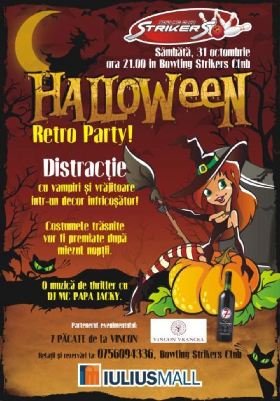 Diversificare: Petrecere de Halloween, la Iulius Mall
