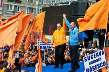 30.000 de oameni l-au ovaționat pe Băsescu la Iași