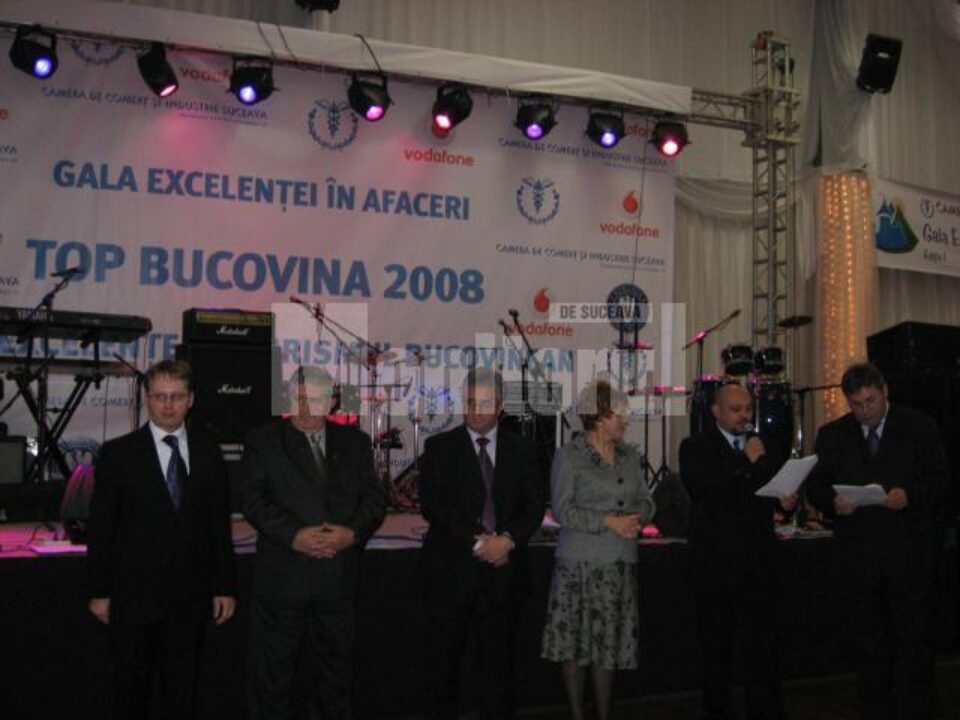 La ediția de anul acesta a Topului Bucovina au fost premiate 500 de firme sucevene