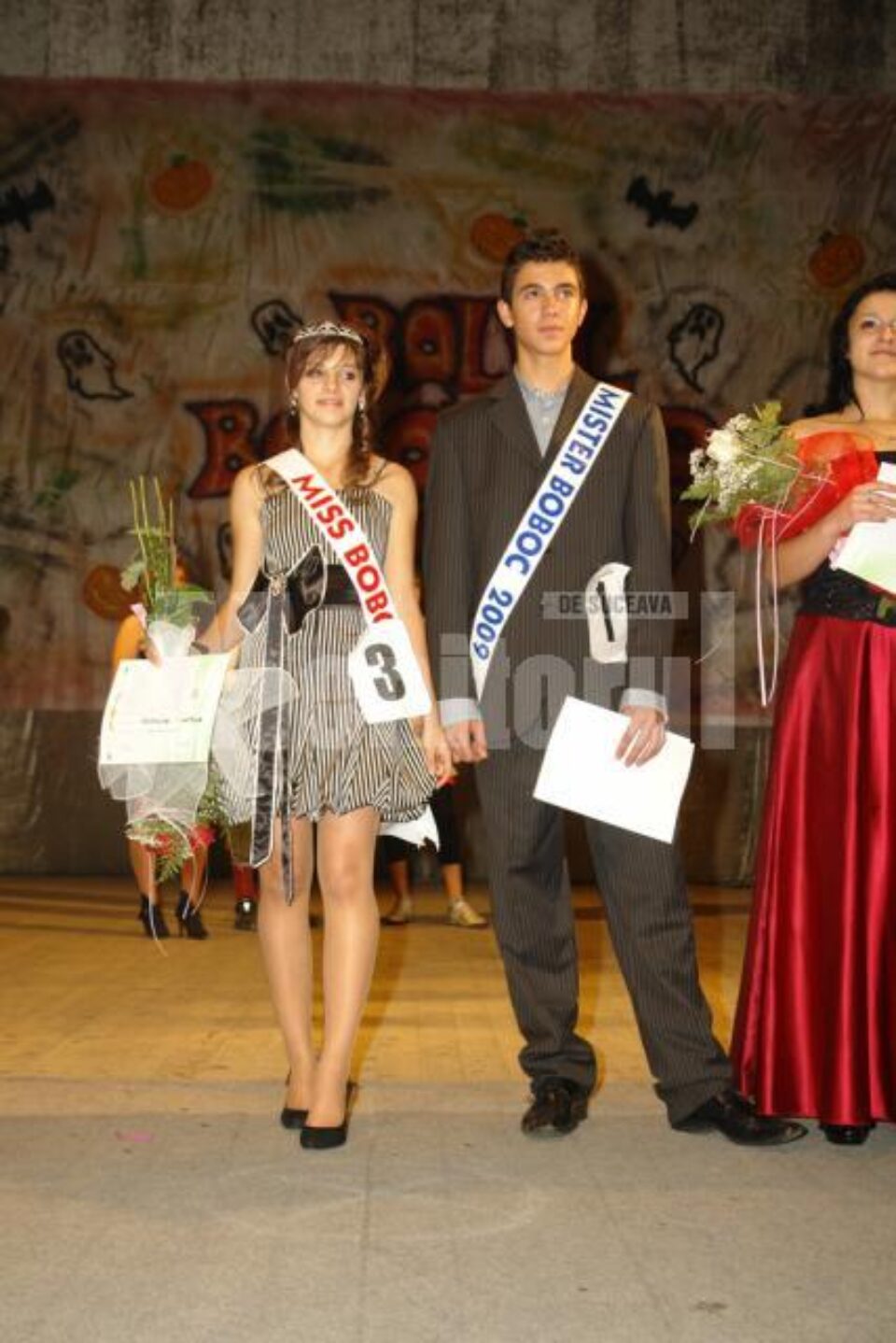 Cei mai frumoși boboci de la Colegiul Tehnic „Samuil Isopescul”, Mihaela Iordache și Andrei Nistor