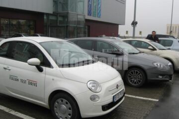 Fiat 500, Fiat Bravo, Alfa Romeo 159, Alfa Romeo MiTo și Lancia Delta, sunt mașinile ce pot fi probate în cadrul Italian Drive Test