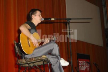 Mihai Boicu a incantat publicul cu piesele folk pe care le a interpretat
