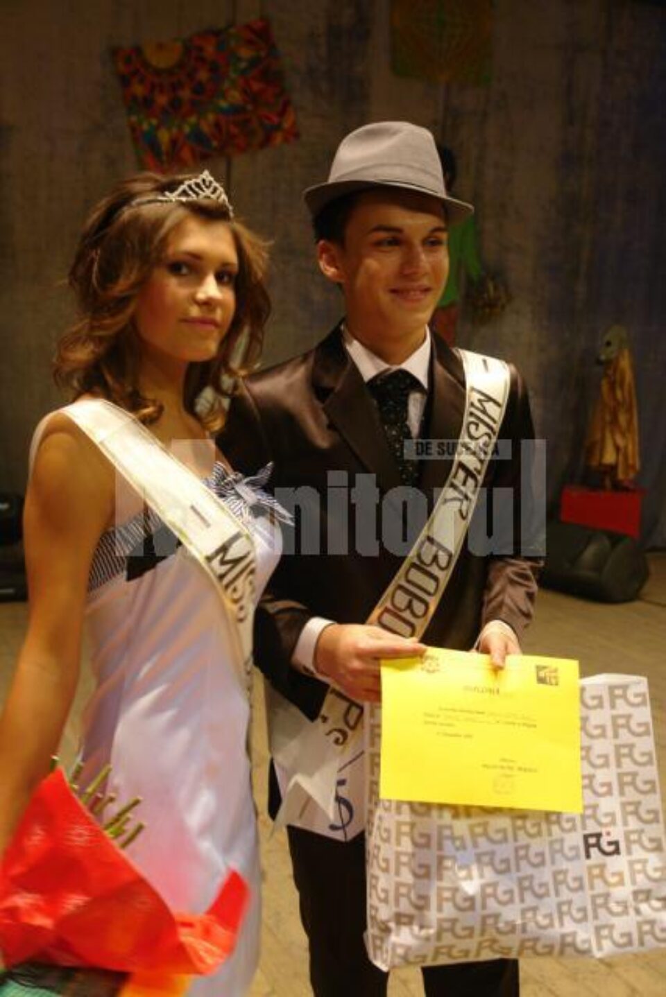 Ana Maria Munteanu și Andrei Tcaciuc, cei mai frumoși boboci de la Sportiv