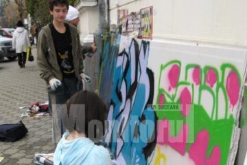 O ștrengăriță printre grafferi