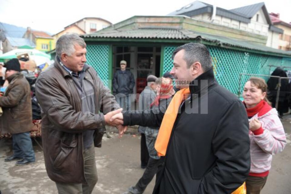 „Caravana portocalie” a poposit, în cursul zilei de ieri, în Gura Humorului