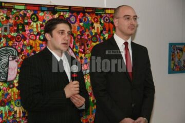 Radu Pricope și Florin Hrebenciuc, autorii volumului „Legislativul în spațiul Uniunii Europene”