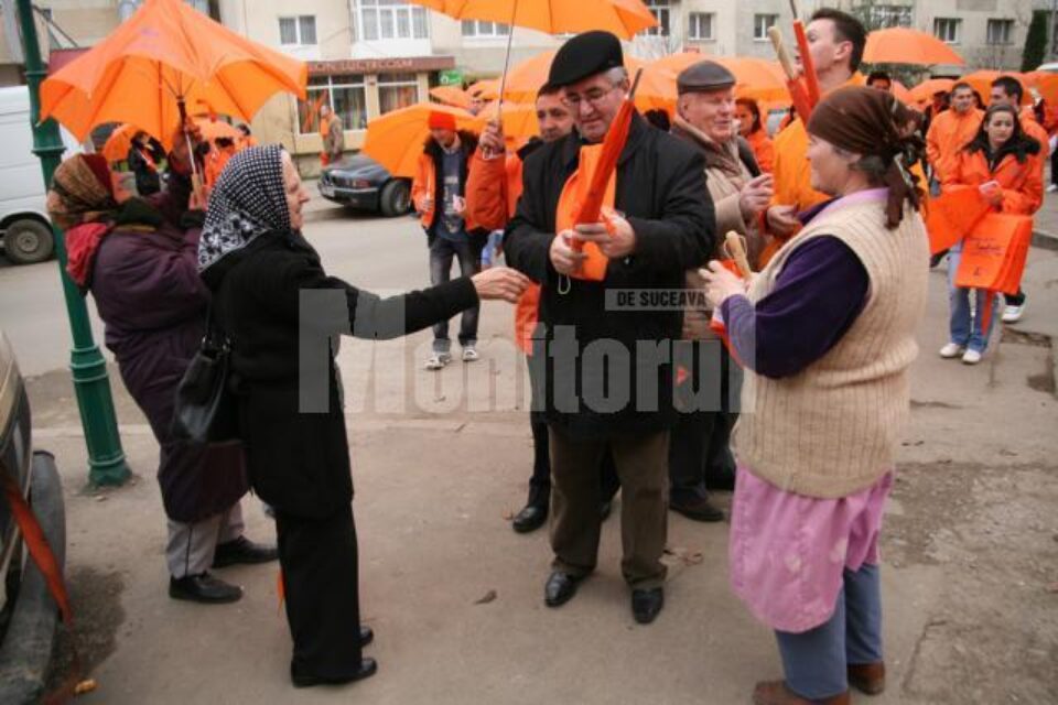 Susținere: Peste 50% din cetățenii municipiului Suceava vor vota cu Băsescu