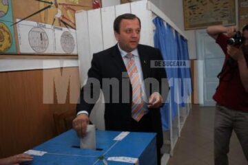 Gheorghe Flutur a votat „pentru un președinte care va asigura un drum drept pentru România”