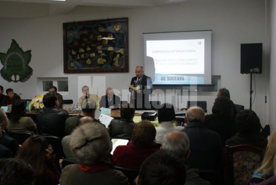 Prof. univ. dr. Gheorghe Jernovey la Simpozionul Internațional „Prejudecăți și stereotipii în mentalul colectiv românesc”