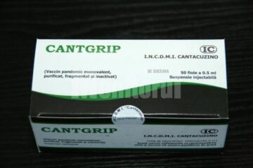Cantgrip este produs de Institutul „Cantacuzino” din București și va fi distribuit numai în rețea închisă