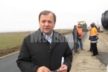 Gheorghe Flutur a participat, sâmbătă, la începerea lucrărilor de modernizare a drumului Salcea – Verești – Roșcani