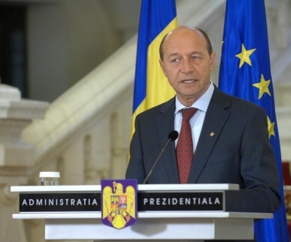 Traian Băsescu a solicitat Institutului Național de Expertize Criminalistice un aviz de specialitate pentru filmuleț. Foto: Sorin LUPȘA Traian Băsescu a solicitat Institutului Național de Expertize Criminalistice un aviz de specialitate pentru filmuleț. Foto: Sorin LUPȘA