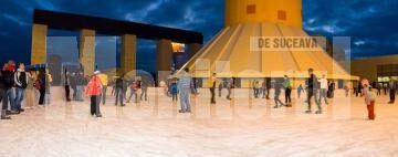 Cel mai modern patinoar artificial din Suceava a fost inaugurat aseară
