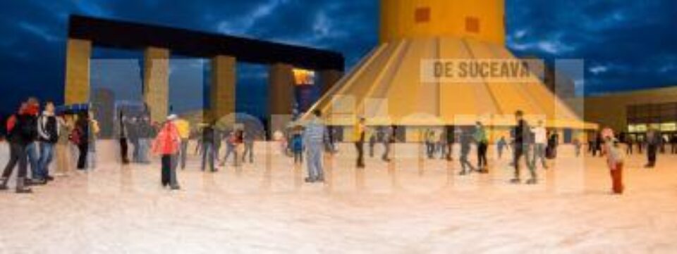 Cel mai modern patinoar artificial din Suceava a fost inaugurat aseară