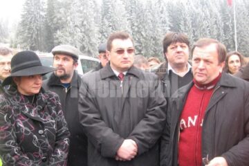 Gheorghe Flutur, prezent la recepționarea tronsonul din Drumul Național 17 dintre Sadova și Iacobeni