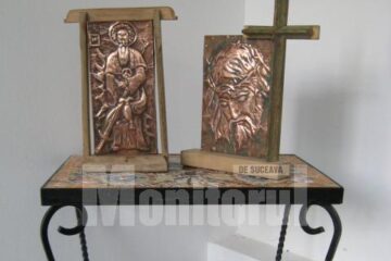 La Gura Humorului: Expoziție de metalo-plastie
