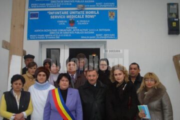 La Gulia-Dolhasca a fost inaugurat un centru medical pentru romi