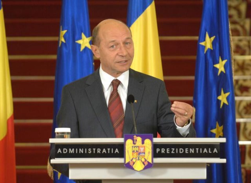 Traian Băsescu: "Înainte de a pleca la Copenhaga, voi anunța prim-ministrul desemnat”. Foto: Sorin LUPȘA Traian Băsescu: "Înainte de a pleca la Copenhaga, voi anunța prim-ministrul desemnat”. Foto: Sorin LUPȘA